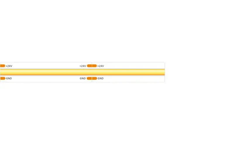 LED Strip Light Dual White Series 335 Side View 140LED/M factory